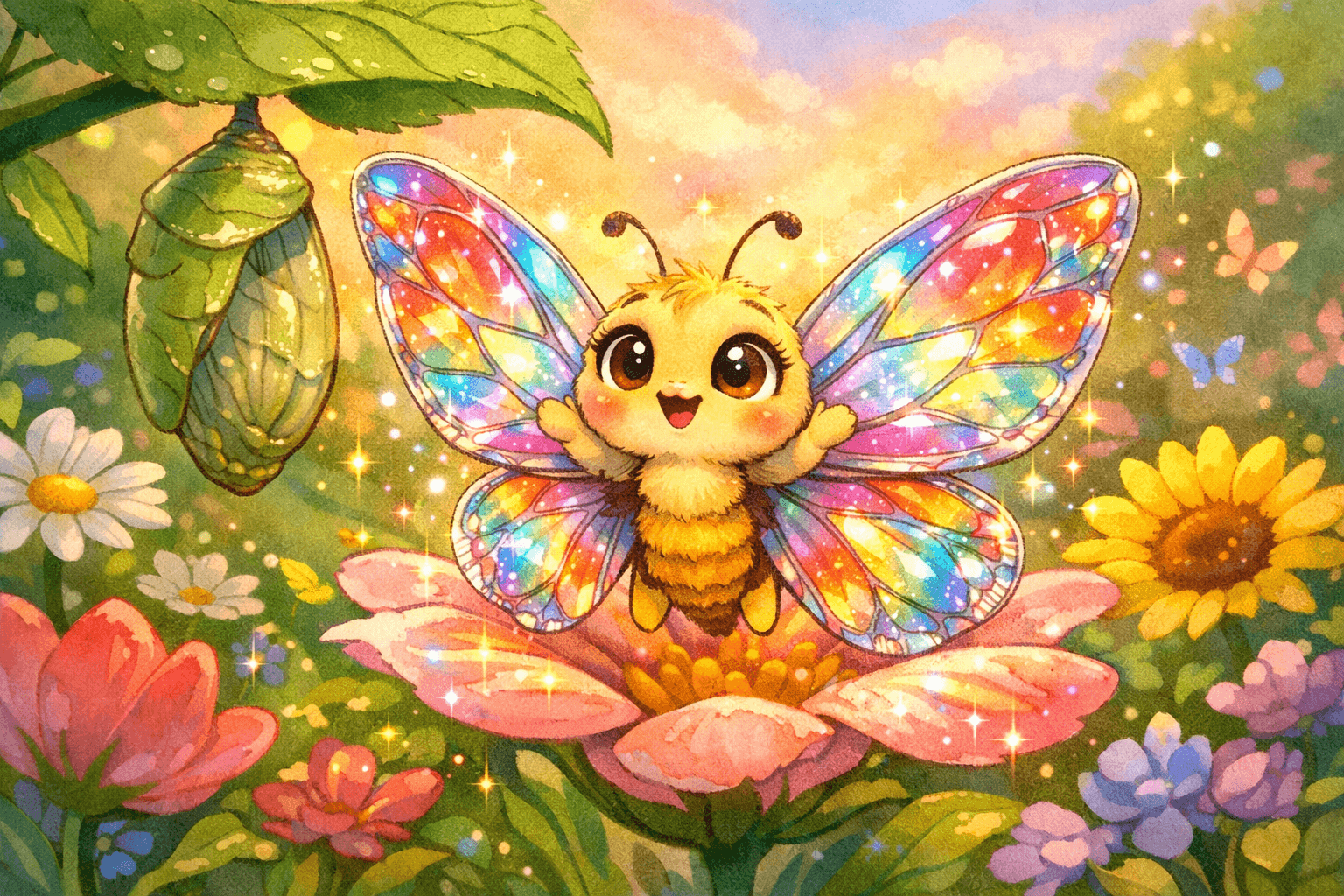 A Pequena Borboleta do Arco-Íris