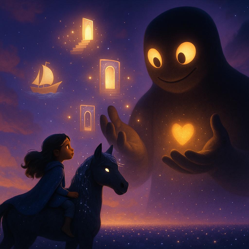 Estela e o Cavalo-Sombra: A Menina que Domou um Eclipse — Parte 2