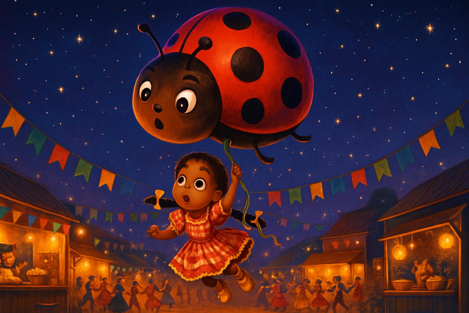 Milena e o Balão Joaninha — Parte 1